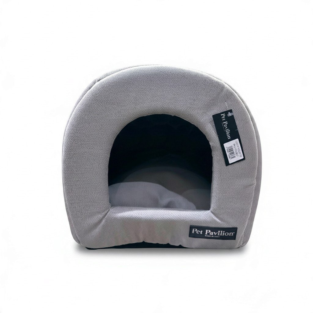 Pet Pavilion Volcano Bed Light Grey