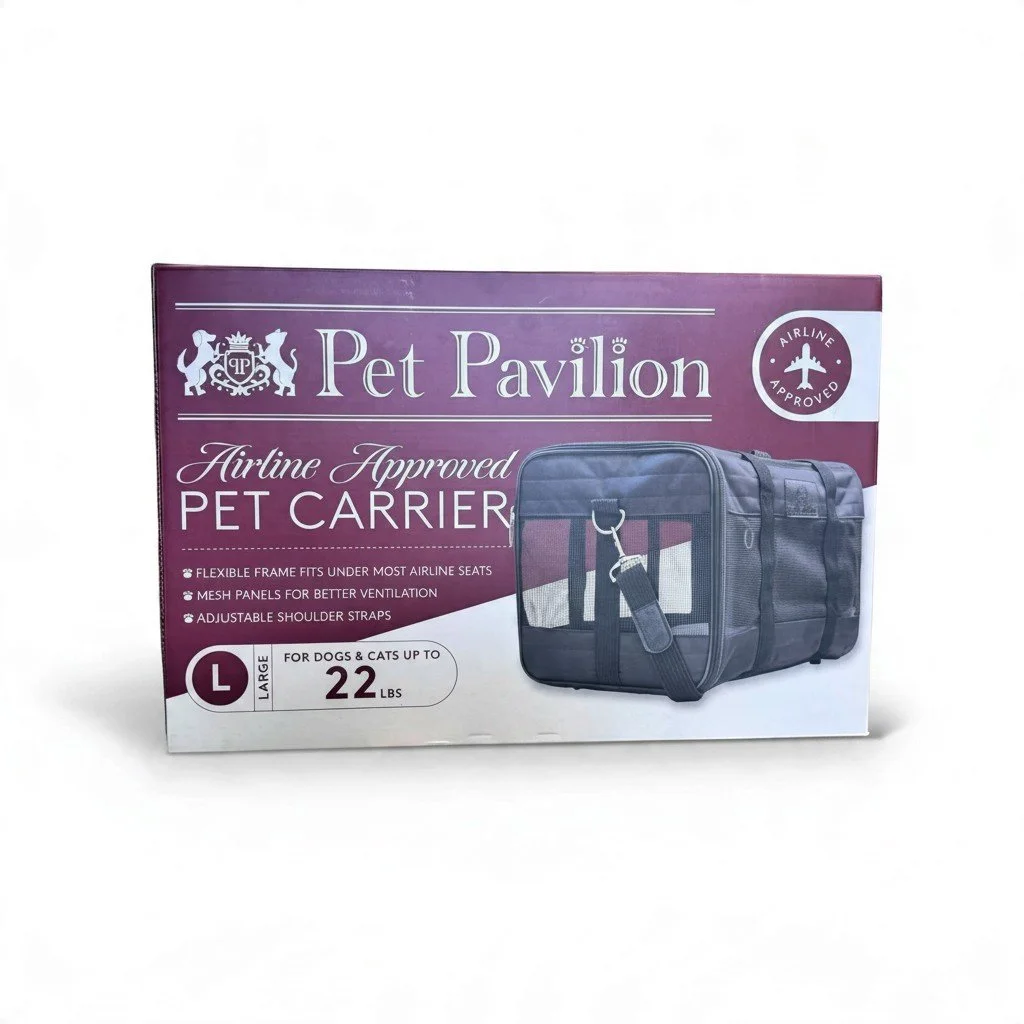 Pet Pavilion Airline Carrier Bag Large