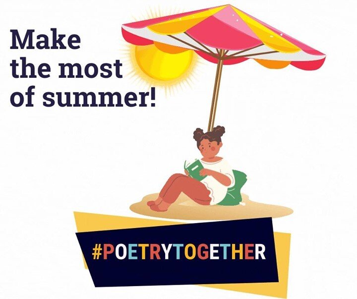 The #summerholidays have arrived!

That means six weeks to soak up the sun and, more importantly, learn some amazing poems by heart in time for #PoetryTogether2021 celebrations on @nationalpoetryday.

Schools and care homes: sign up for your free poe