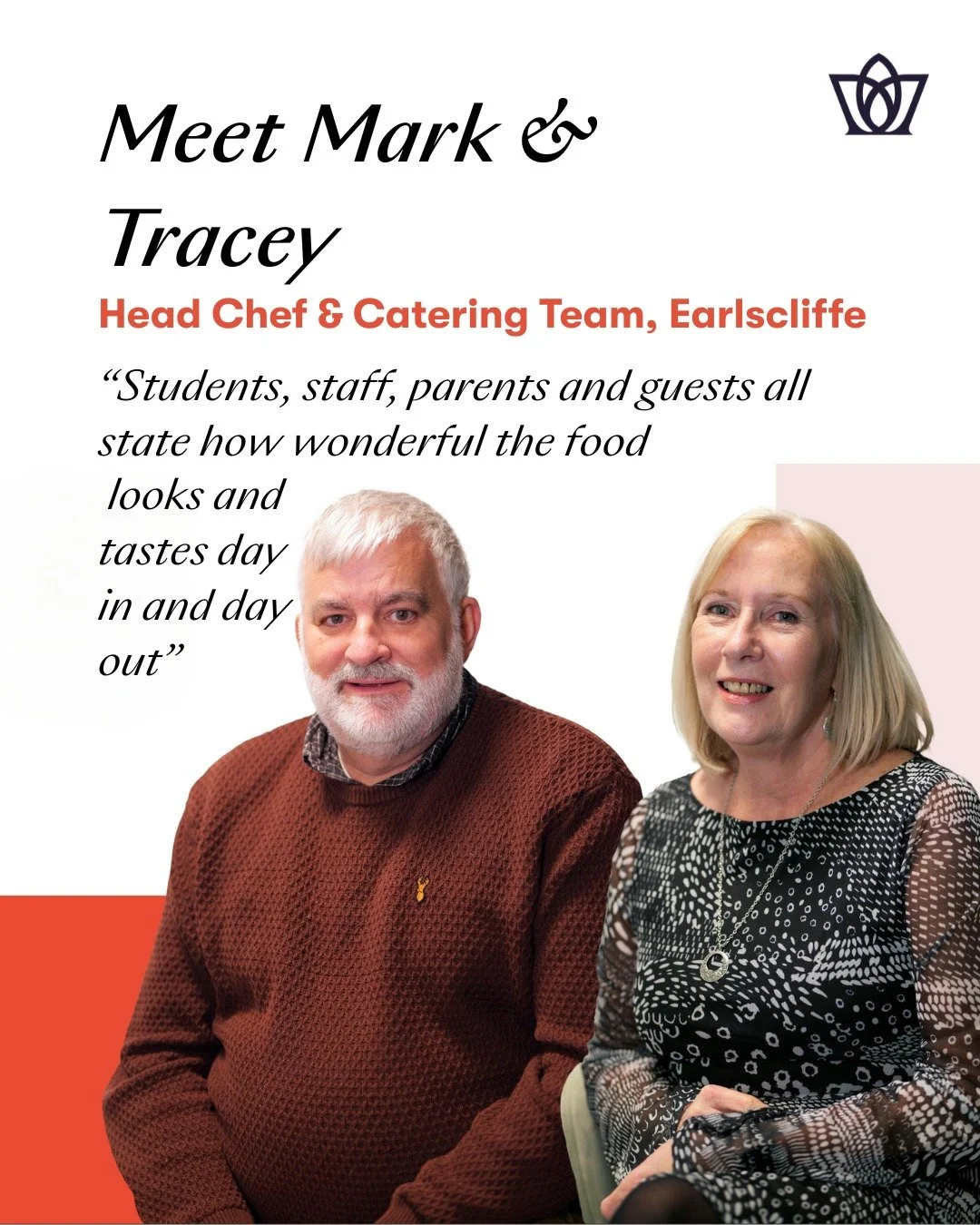 Meet Mark & Tracey, Head Chef & Catering Team at @earlscliffe.
Like every successful organisation, Dukes Education has teams of dedicated people working behind the scenes; these are the people out of the limelight, the ones that work diligen
