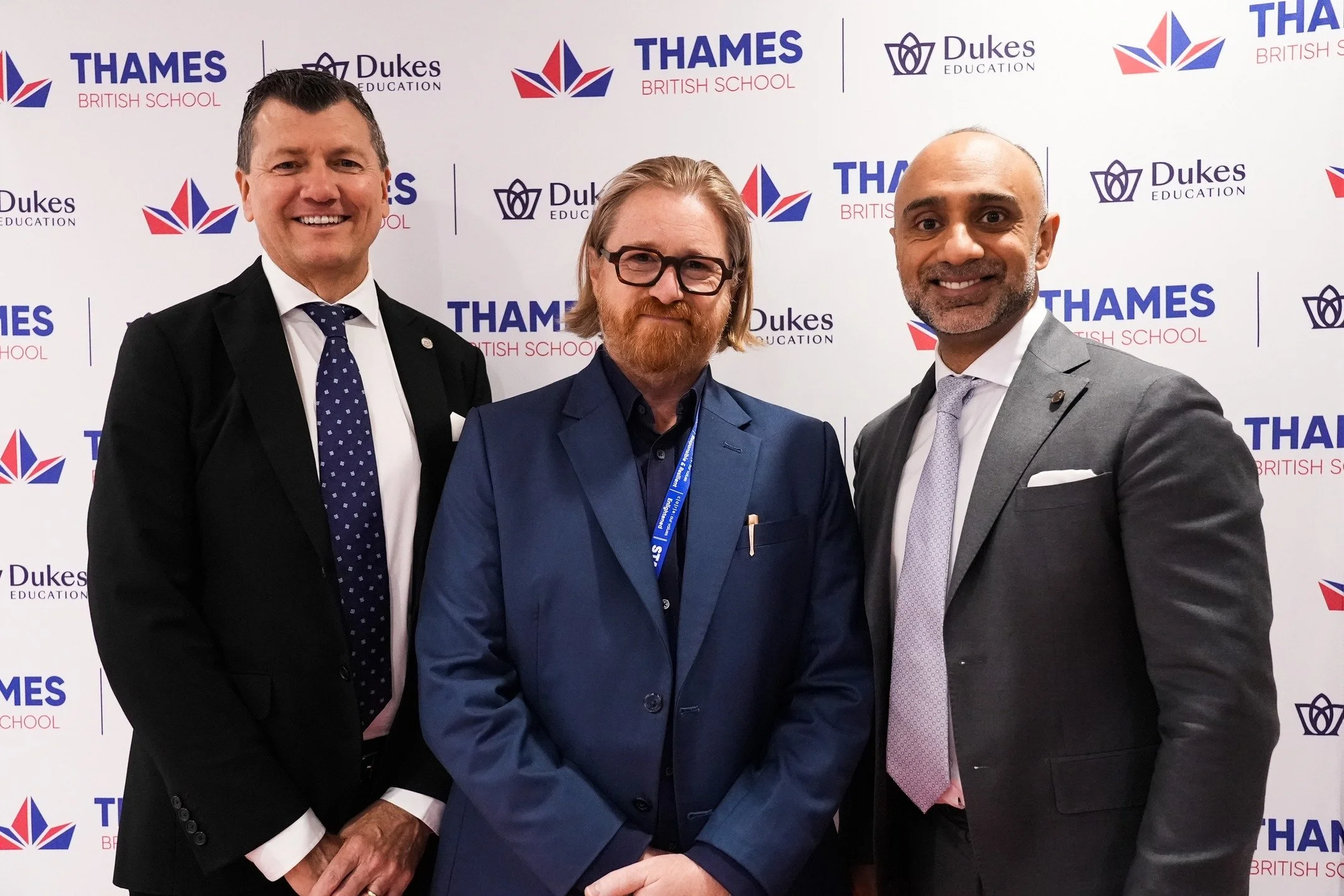The newest member of Dukes Education, Thames British School Warsaw, held a special event to celebrate joining the family. Aatif Hassan, Founder and Chairman of Dukes Education, David Fitzgerald, CEO Dukes Education Europe, and the Dukes Europe Board