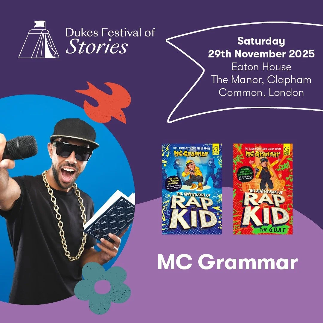 He’s a viral book-rapping sensation and he’s joining us for the ultimate book party. MC Grammar is a Sky Kids star and award-winning teacher and his educational raps have captured the attention of millions. His show is packed with music,