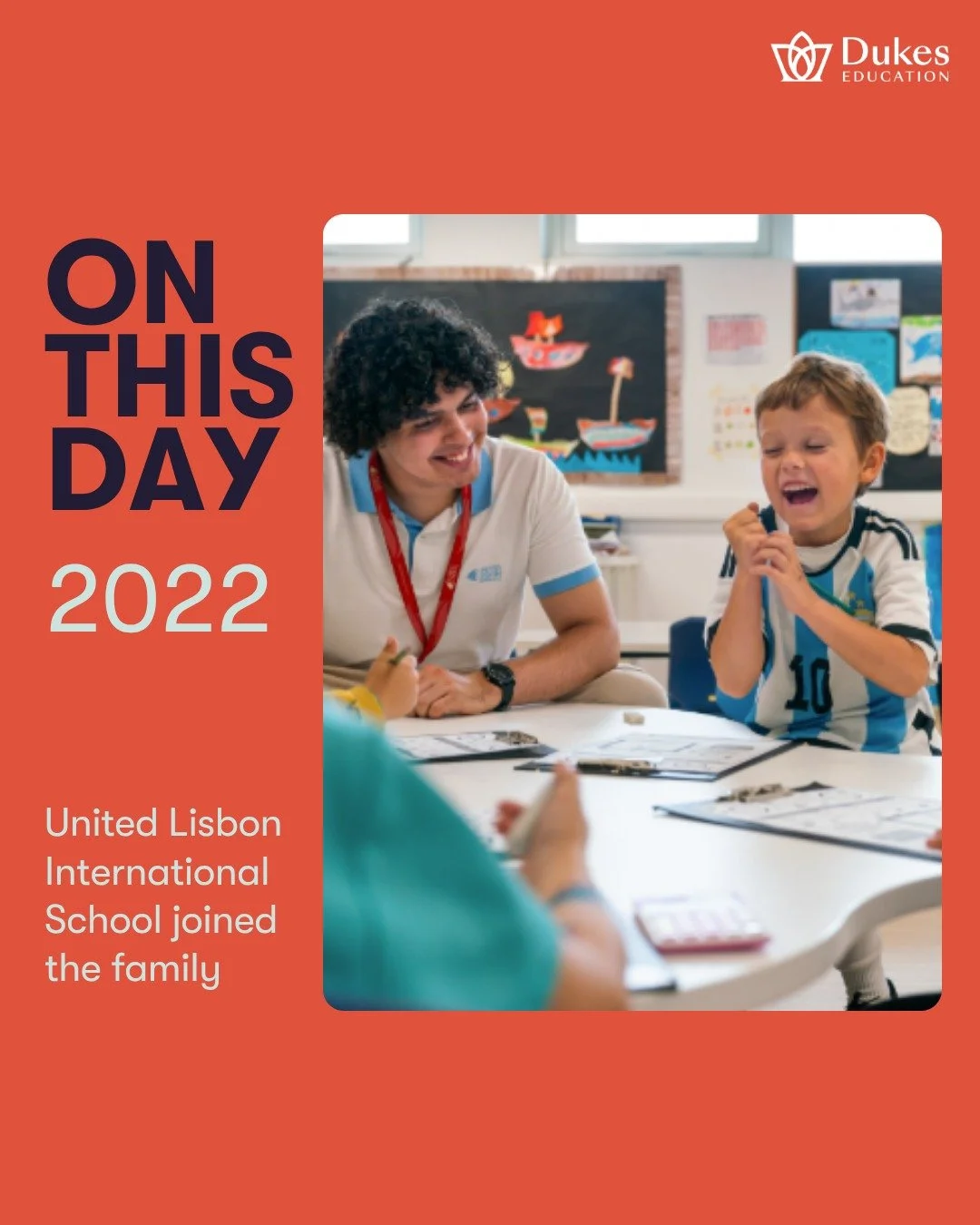 On this day in 2022, we welcomed @unitedlisbonschool to the Dukes Education family. 

You can find out more about ULIS by clicking the link in bio.