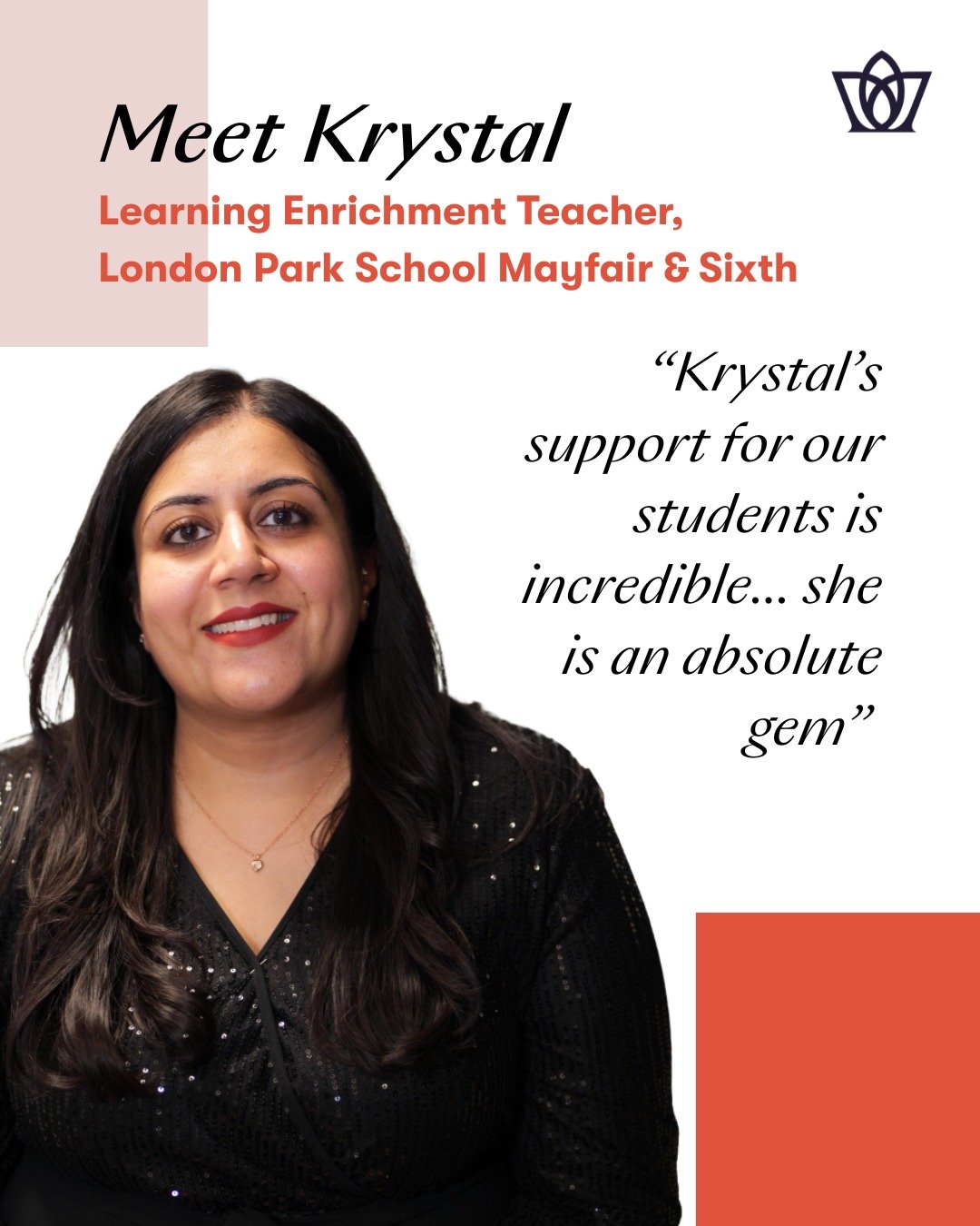 Meet Krystal, Learning Enrichment Teacher at @lps_mayfair.

 Like every successful organisation, Dukes Education has teams of dedicated people working behind the scenes; these are the people out of the limelight, the ones that work diligently, quietl