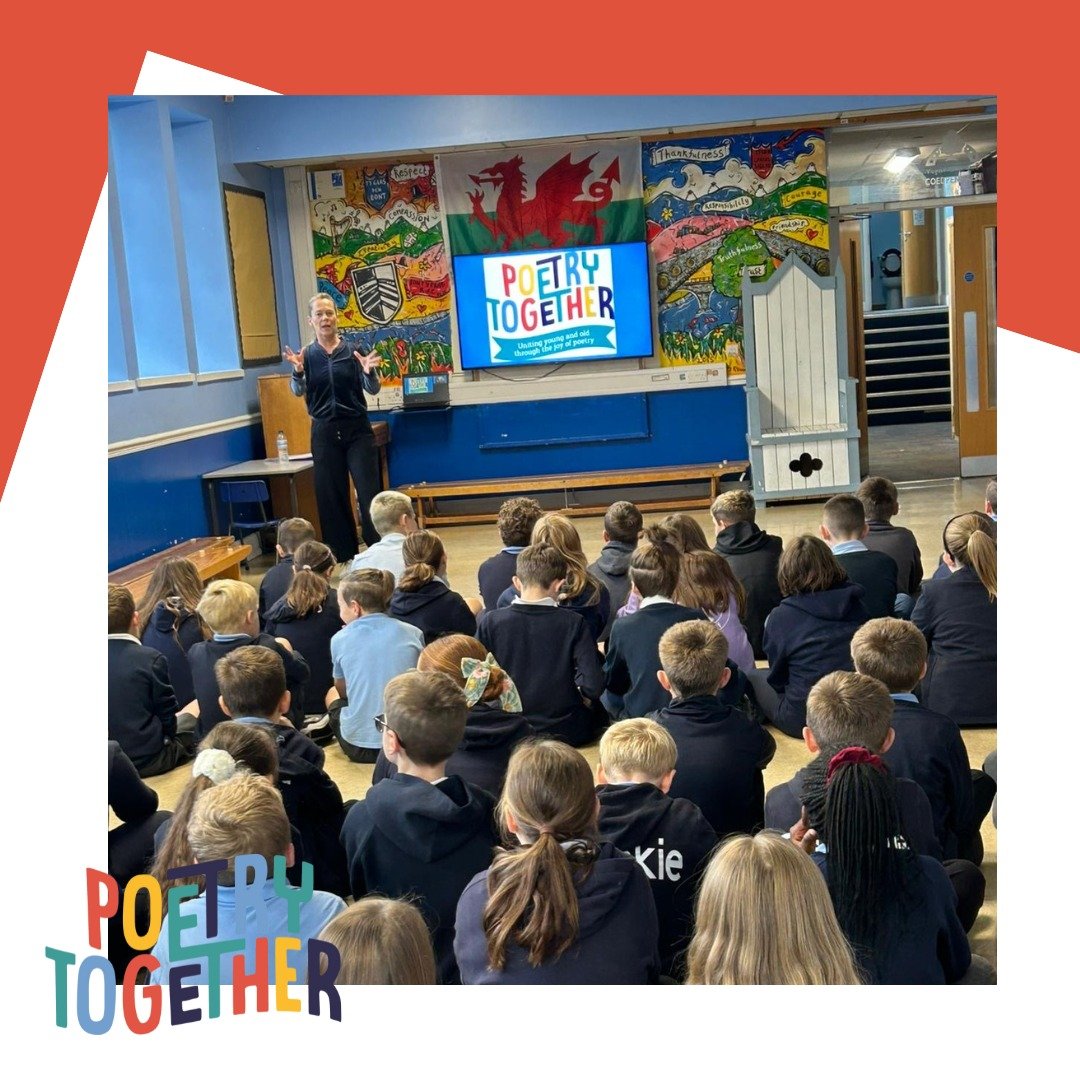Poets on the Road is well underway!

@rhiannonoliverwords visited Coedpenmaen Primary for a fantastic day full of poetry workshops and performance practice, ready for a visit from Pontypridd Men's Shed in the afternoon.

"Fantastic afternoon and