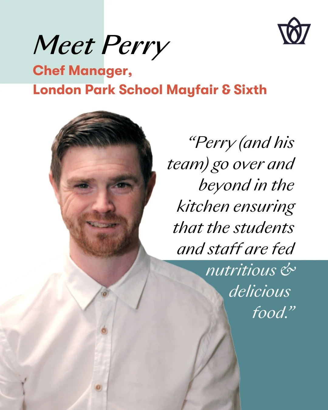 Meet Perry, Chef Manager at London Park School Mayfair &amp; Sixth.

Like every successful organisation, Dukes Education has teams of dedicated people working behind the scenes; these are the people out of the limelight, the ones that work diligently