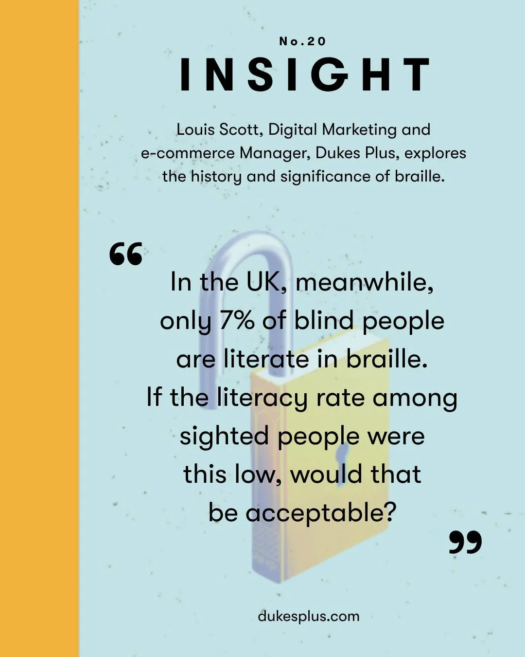 The 20th edition of Insight, Dukes Education&rsquo;s thought-leadership journal, is themed around Reading and aligns with the National Year of Reading&rsquo;s Go All In campaign. Insight is written by colleagues from across the Dukes family and our t