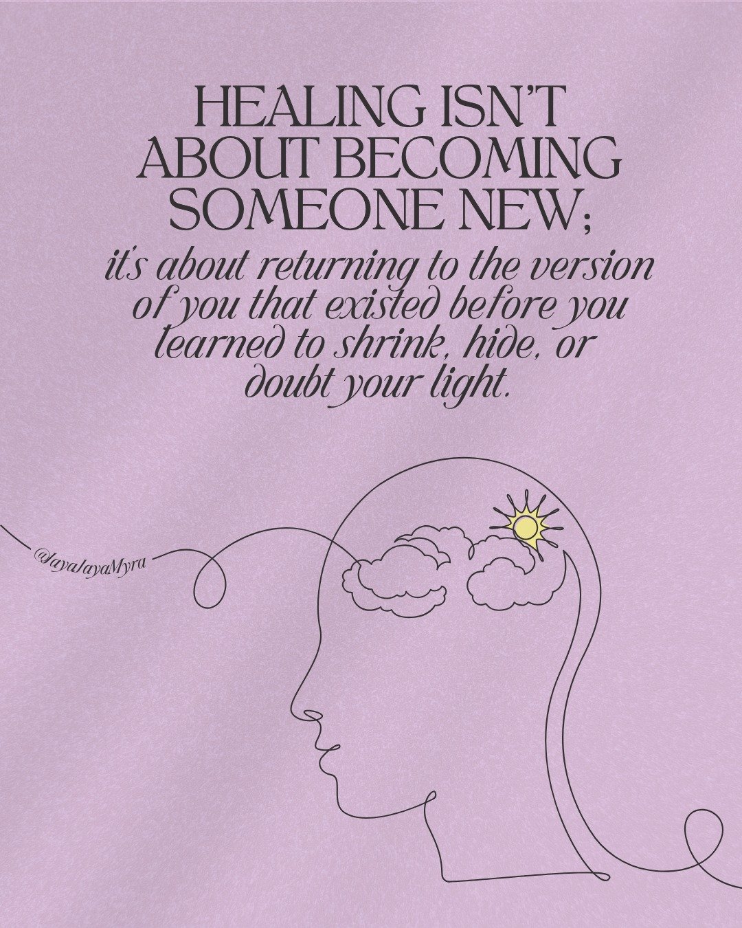 Healing isn&rsquo;t about changing&mdash;it&rsquo;s about remembering💫 
Drop a 🌱 if you're finding your way back to you.