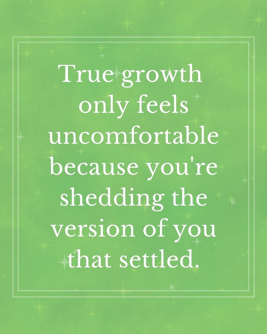 That discomfort you feel? It&rsquo;s your soul outgrowing what no longer fits.
🦋 Growth isn&rsquo;t easy but it&rsquo;s always worth it.