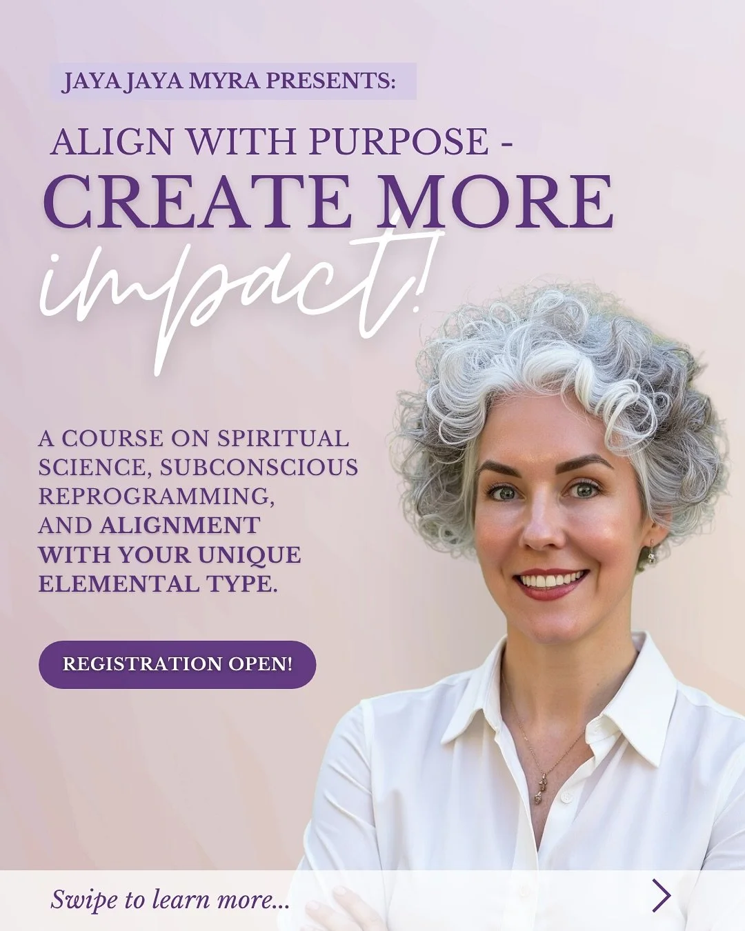 🚨EXCITING NEWS! Course Testers Wanted NOW

I&rsquo;m excited to be launching my new Align With Purpose - Create More Impact! program. Before I do a big launch, I&rsquo;m looking for 8 more fully committed people to be part of a small case study grou