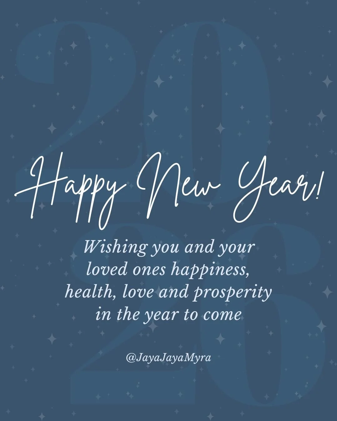 Stepping into a new year with gratitude, hope and an open heart. 💜

May 2026 bring you clarity, joy, deep wellness and beautiful new beginnings.

Wishing you and your loved ones a year filled with health, love, peace and prosperity.

Happy New Year!