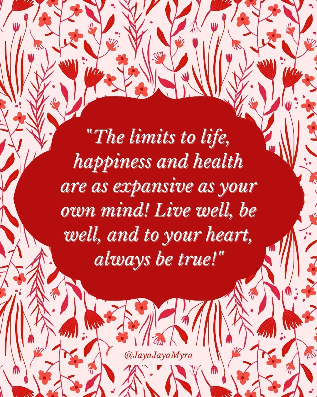 &hearts;️ A little Tuesday morning motivation for your feed: 

Your life, your health and your happiness are meant to be lived small! 

They expand when your mind opens, when your heart leads, and when you choose to live in alignment with what feels 
