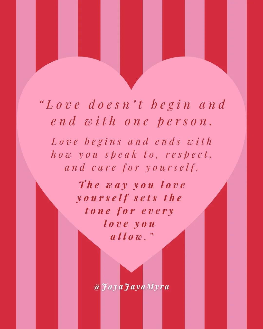 Valentine&rsquo;s Day often reminds us to look outward for connection, affection and validation. 

But the most lasting, nourishing love is the one you cultivate within yourself first. 💕
 
Self-love is foundational.
 
🩷 It&rsquo;s the way you rest 