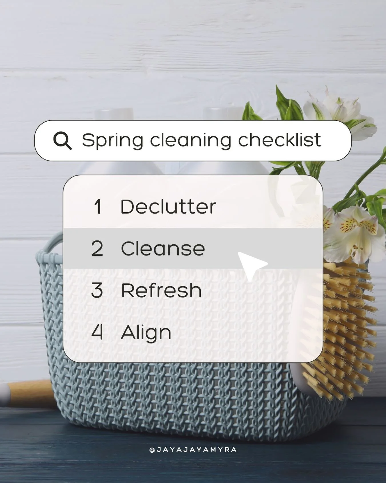 Today marks the first day of the Spring Equinox, and there is no better moment to reset, renew, and realign! 💐☀️ 

Most people think of spring cleaning as clearing out closets and scrubbing floors. But in the ancient wisdom traditions of Ayurveda an