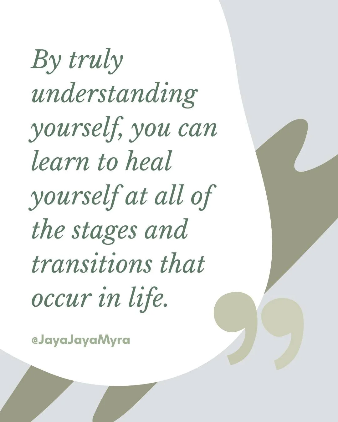 This is one of the most quietly profound truths in the healing arts... 

And one that is so easily overlooked in a world that has taught us to look outward for answers before we ever look within.

Self-knowledge is the very foundation of health.

The