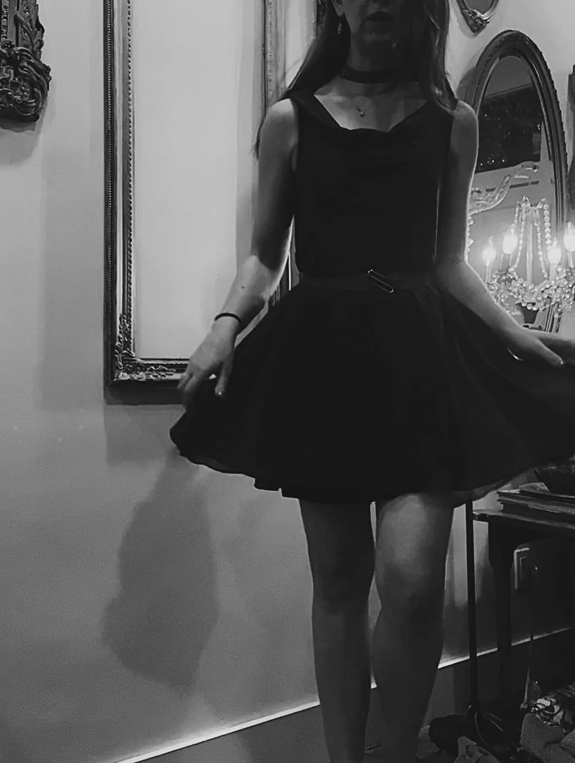 &bull;about a month ago, I made this dress because I had nothing to wear out dancing, but I had a pile of fabric on hand. {really I probably just needed to do laundry. But sometimes, having to go to the laundromat in NYC, it&rsquo;s faster to just th