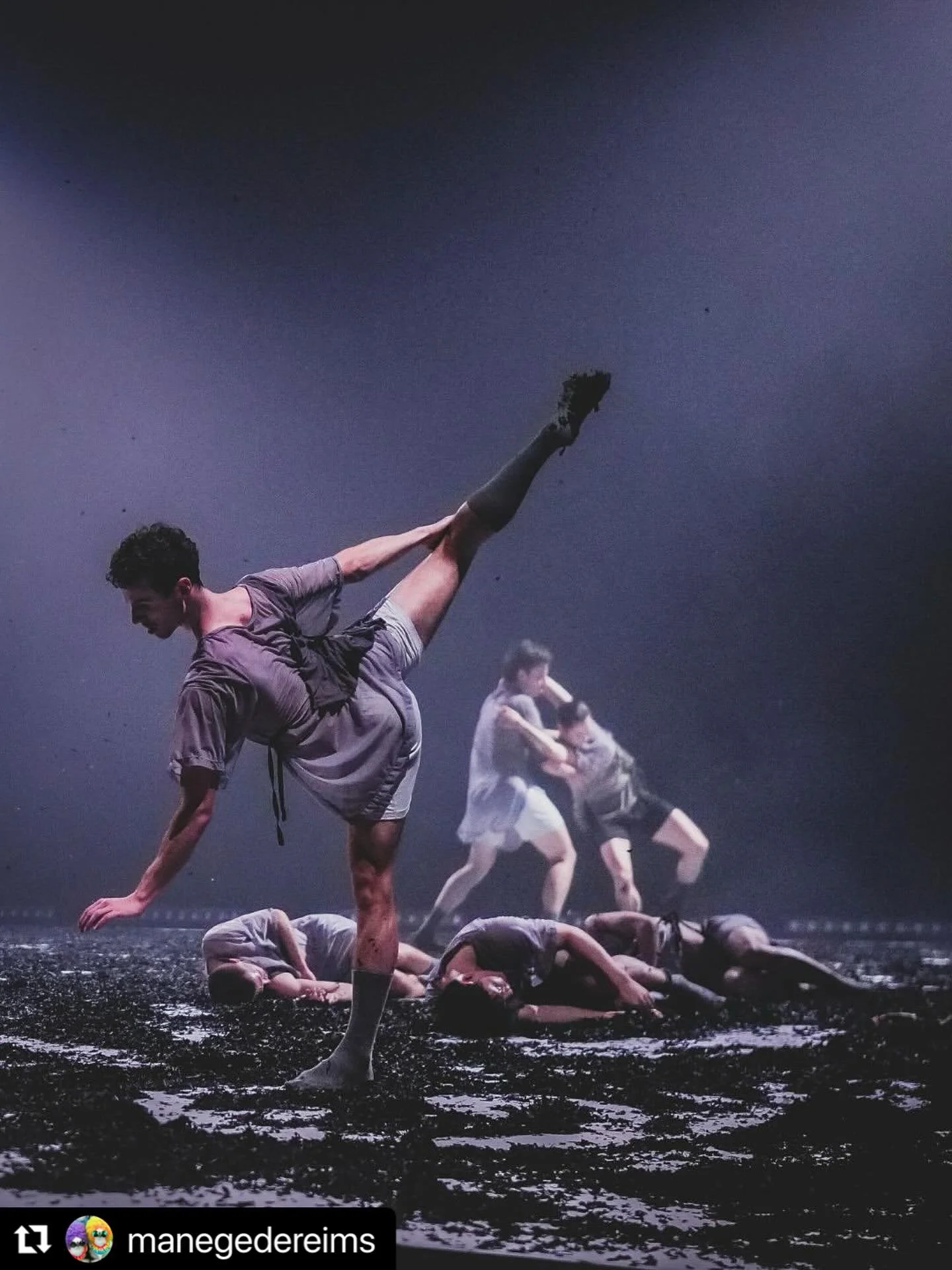 &bull;Happy opening to @mrroderickgeorge &amp; his team on &ldquo;The Grave&rsquo;s Tears&rdquo; in Reims, France tonight!&bull;

Repost @manegedereims
・・・
&Eacute;v&eacute;nement ! Ce soir, le chor&eacute;graphe am&eacute;ricain @mrroderickgeorge @k