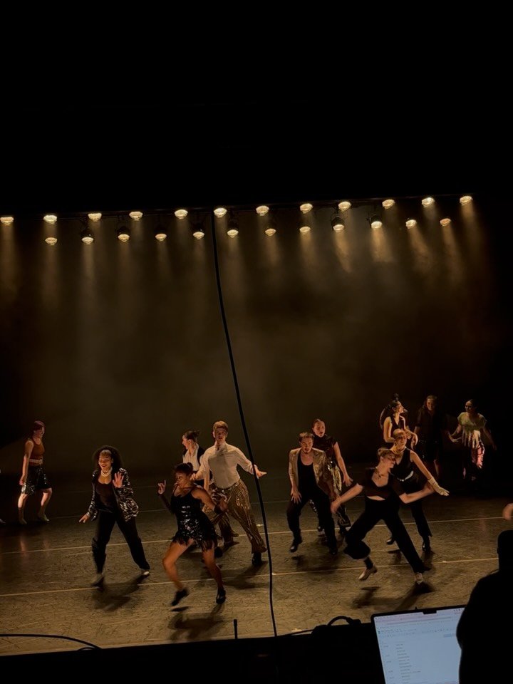 &bull;finally, as a literal show-stopper, Christina&rsquo;s tap number closes the @mmcdancedept in style (and sparkle)! We don&rsquo;t have tap pieces in every concert, but with how much of a joy it was for everyone from the dancers to all the team @