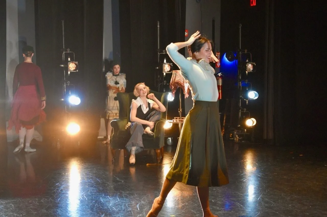 &bull;Congrats to @dancespatrelle on a great opening night!&bull;
.
Pictured:
&ldquo;Three Paces Down&rdquo;
Choreographed by: @magali.jv 
Costume design: @paillettebylc 
Company Dancers: @raqbeau @sophiee.herron @paigelsherman