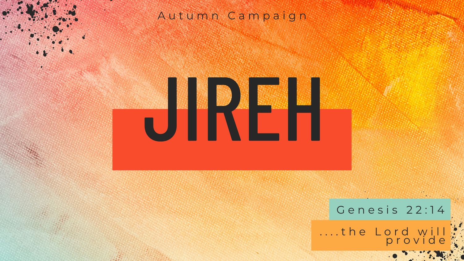 Jireh: The Lord Will Provide Through His People episode artwork