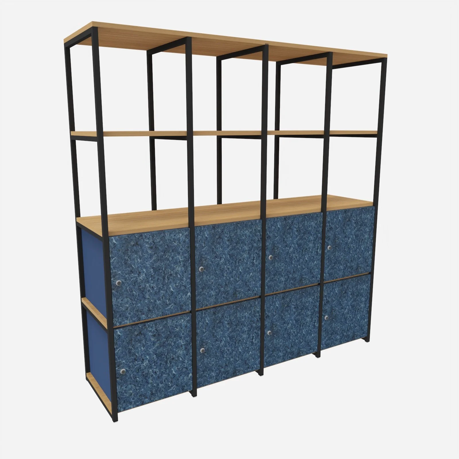 Large with small lockers in Rezign® Denim