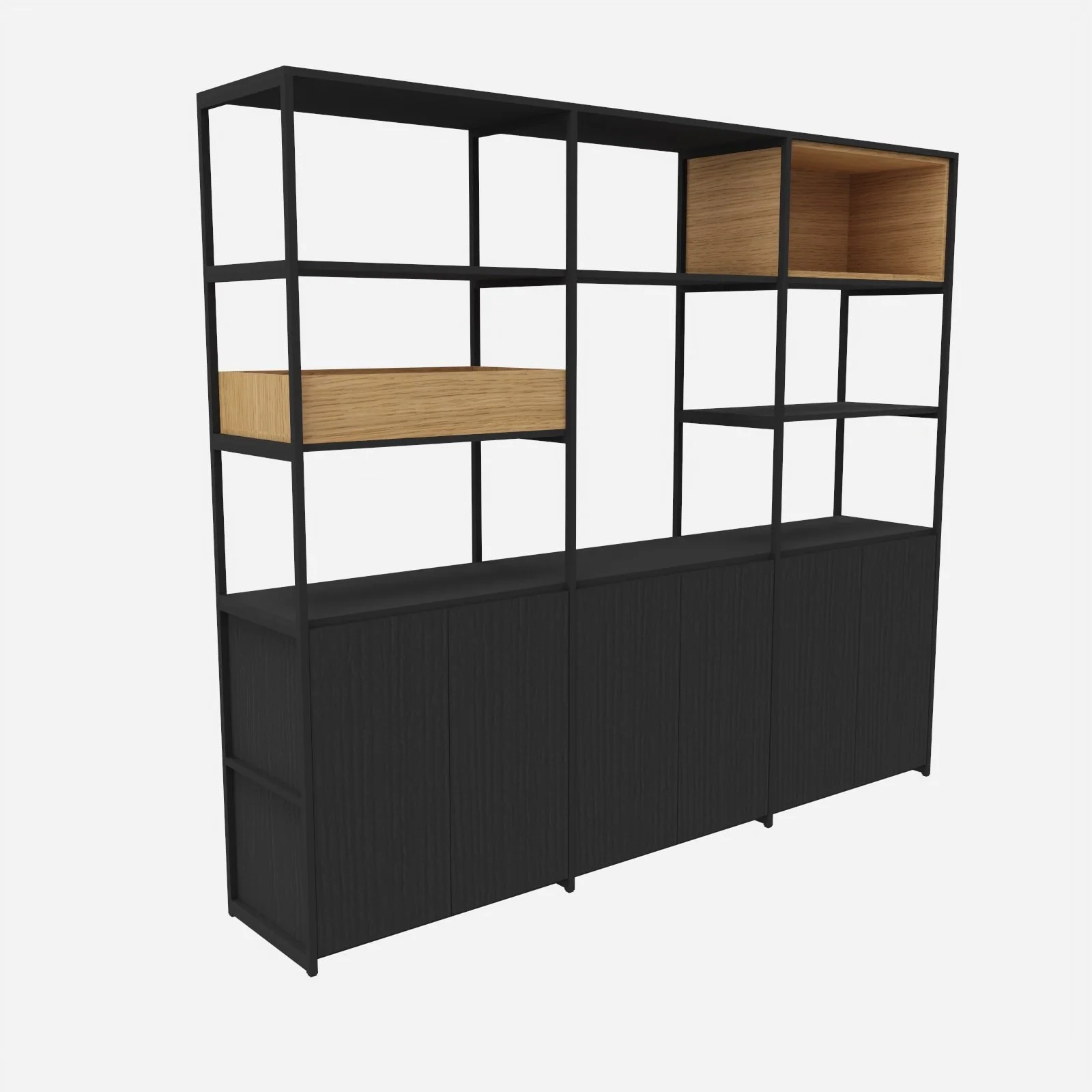 XL double wide with closed box