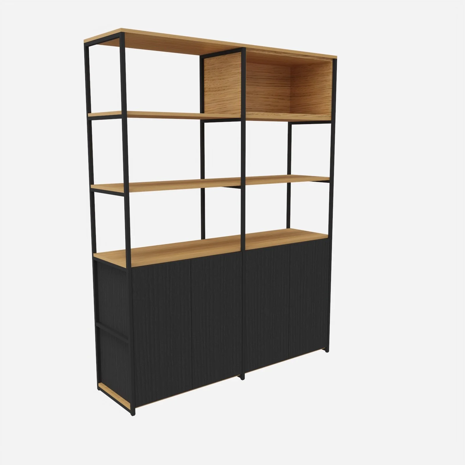XL with double wide closed box