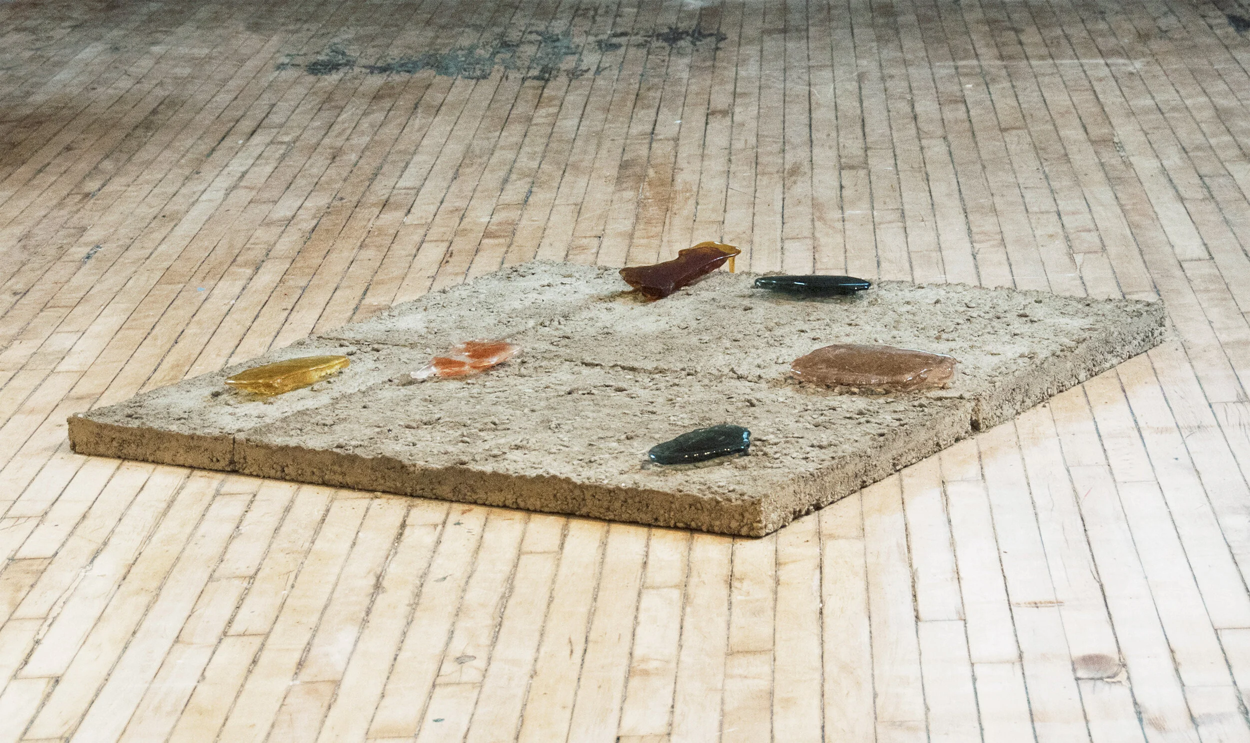 Installation view of "Public Objects," 2014