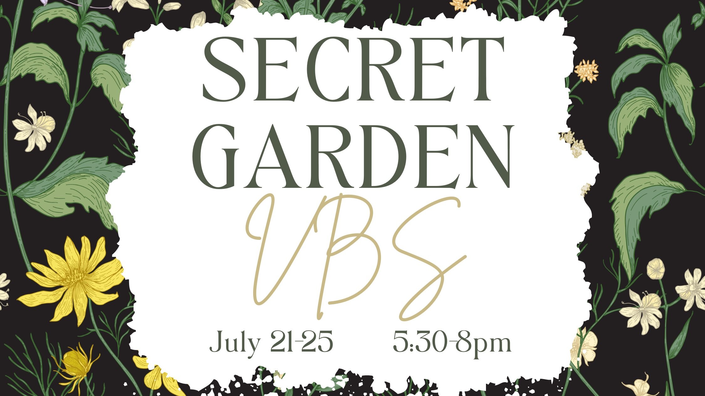 VBS Save the Date: Jul. 21-25