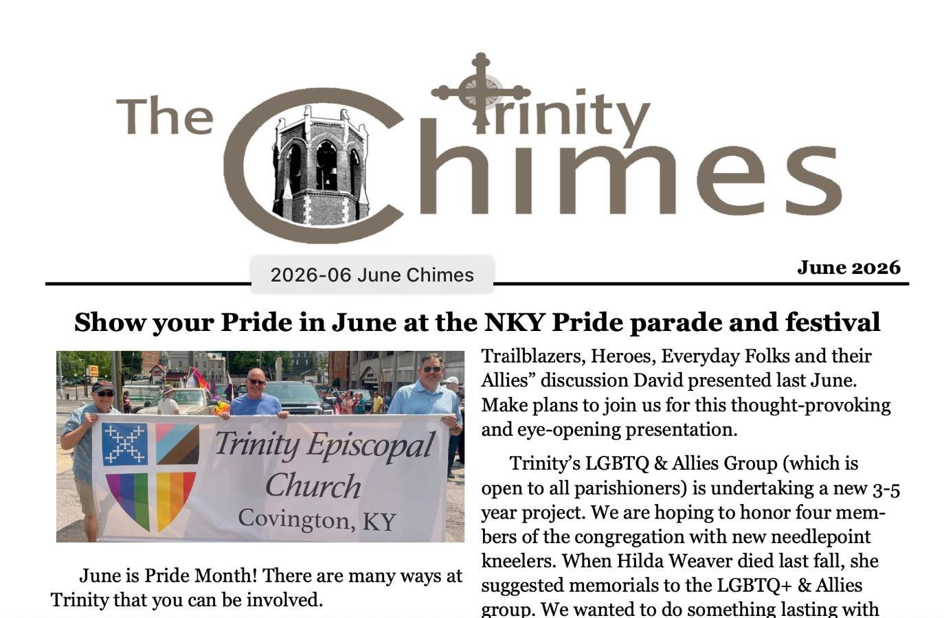 June 1: The Chimes