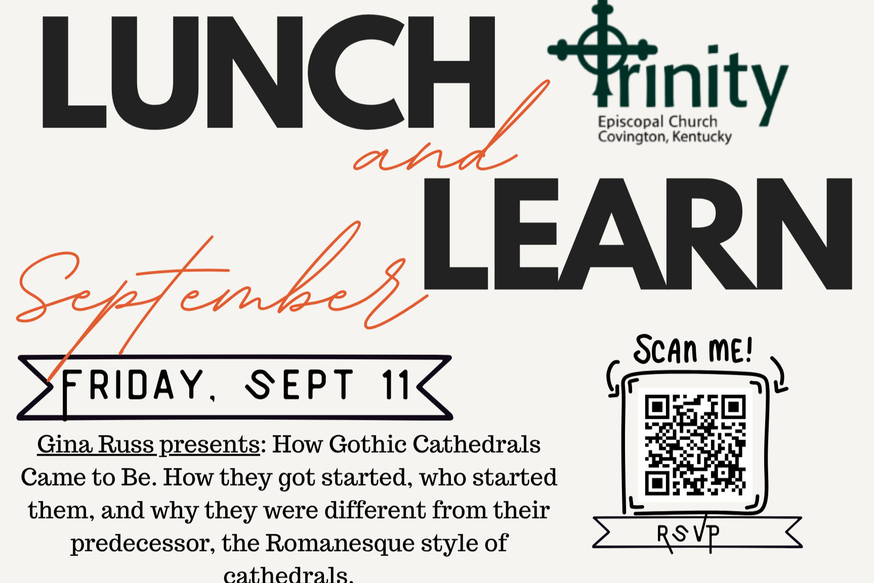Sept. 11: Lunch &amp; Learn