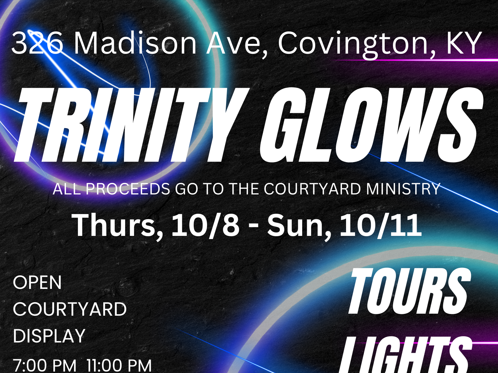 Trinity GLOWS at Blink