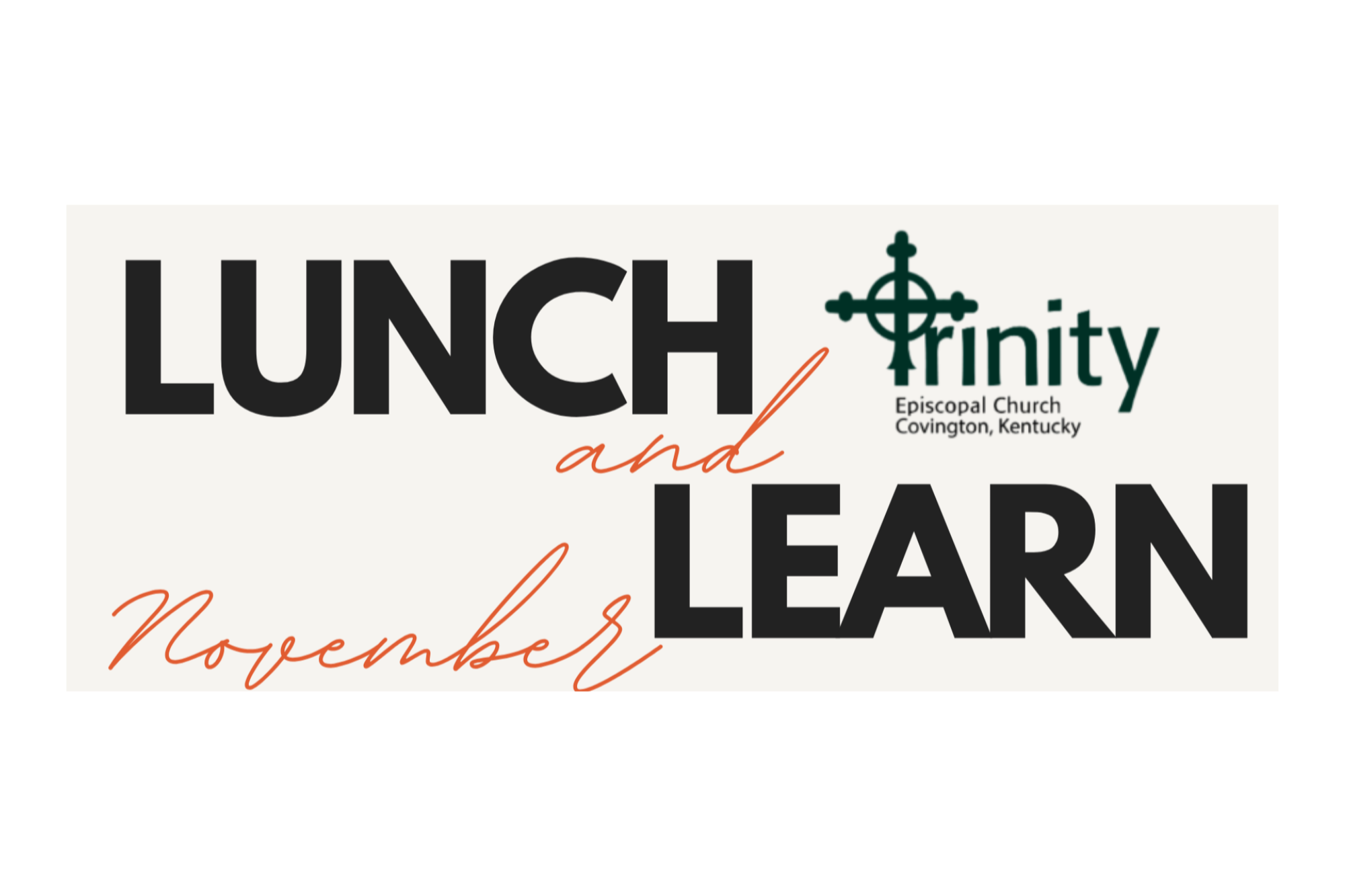 November Lunch &amp; Learns