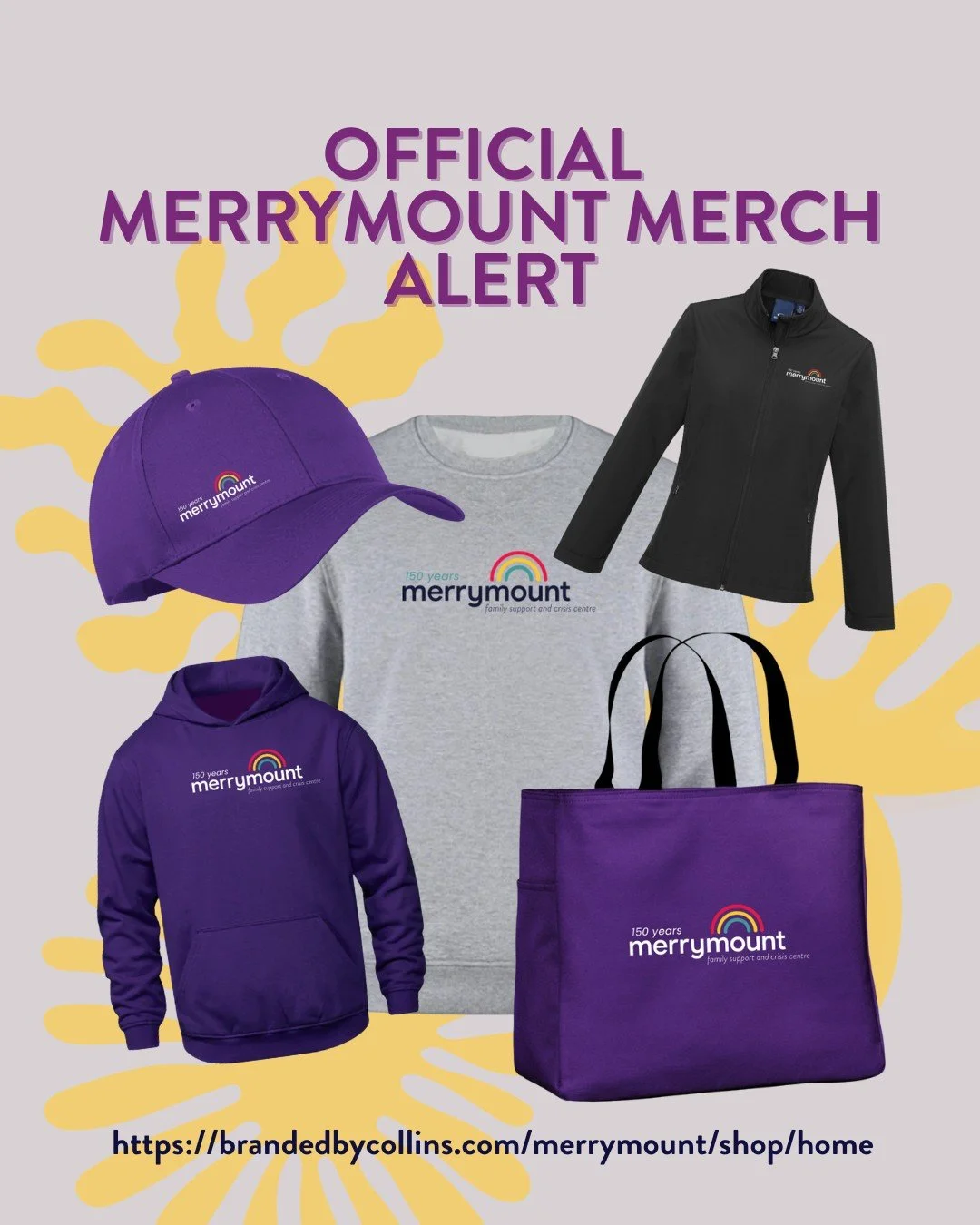 We’re Thrilled to Announce the Official Merrymount Merch Store!
Official Merrymount apparel and merchandise is now available online. Each item is made to order and typically ships within two weeks, perfect for gifting or enjoying yourself.
By