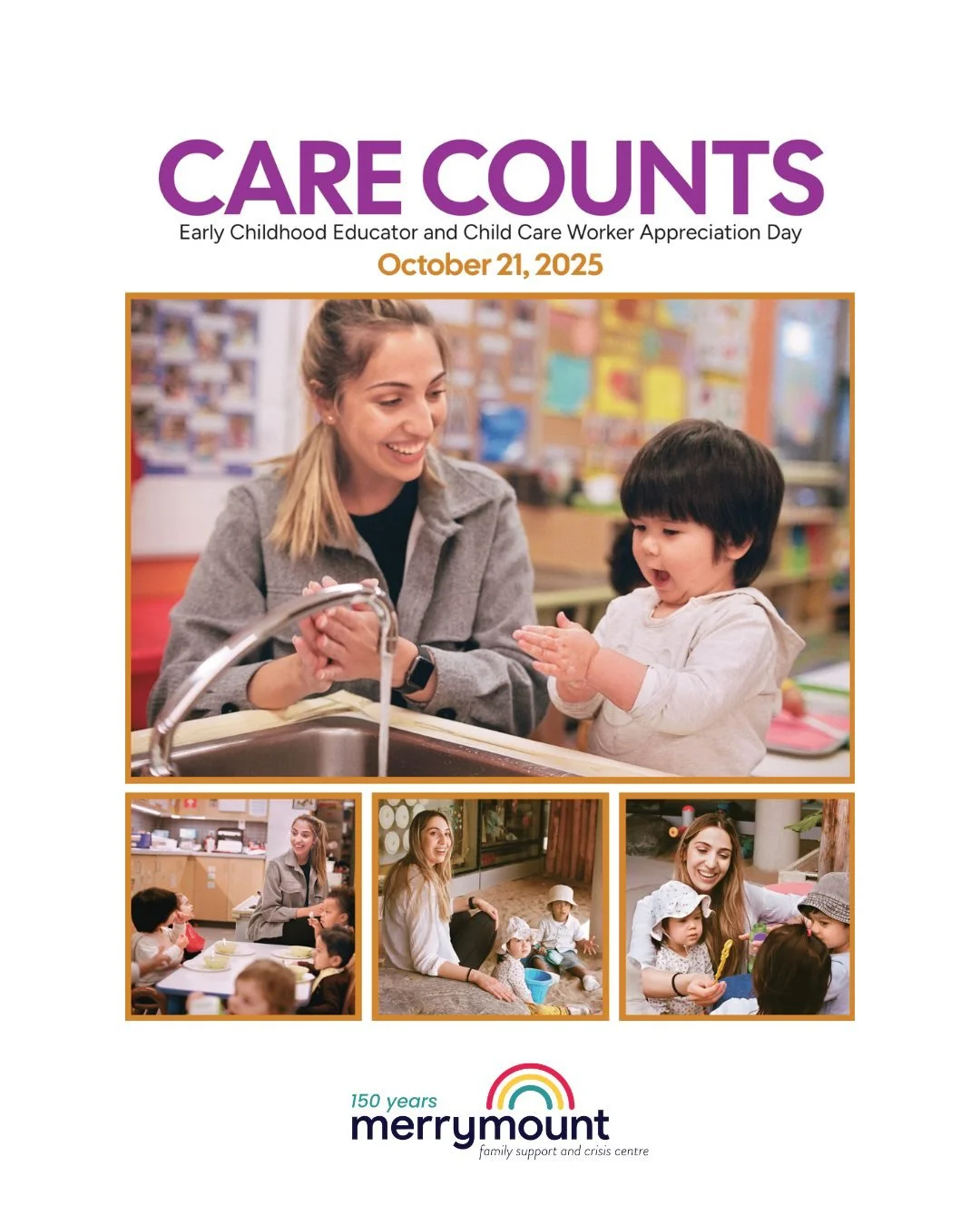 🌼 Happy Early Childhood Educator and Child Care Worker Appreciation Day! 🌼
October 21, 2025, marks the 25th annual Early Childhood Educator and Child Care Worker Appreciation Day. On this day, we recognize the commitment, skill, and heart of profes