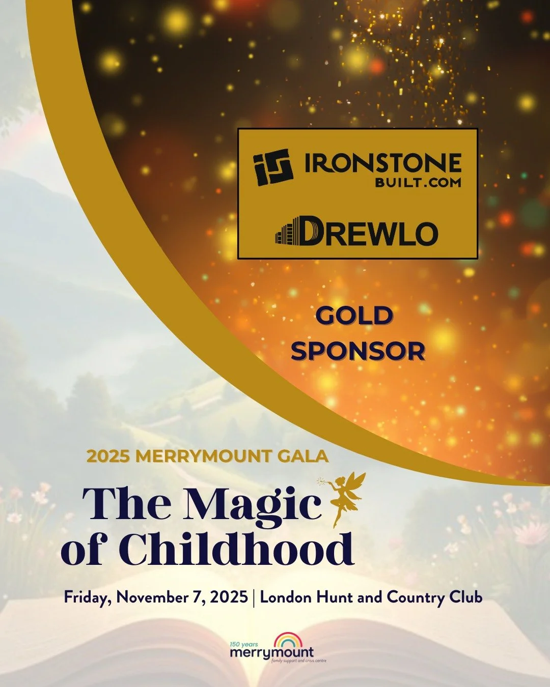 ✨ We’re proud to recognize our Gold Sponsors, Drewlo Holdings - Apartment Rentals and Ironstone Building Company!
With their support, we can continue providing vital services to children and families across London area. Thank you, Drewlo and Ir