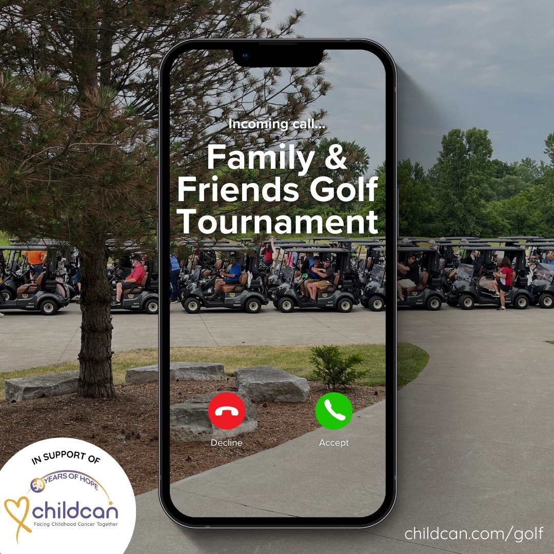 The golf course is calling! We're hoping it will have dried out before June 9. Reminder that this is the final week to register and if you want to answer the call, you must register before June 1 - which is Saturday! https://childcan.com/golf #Facing