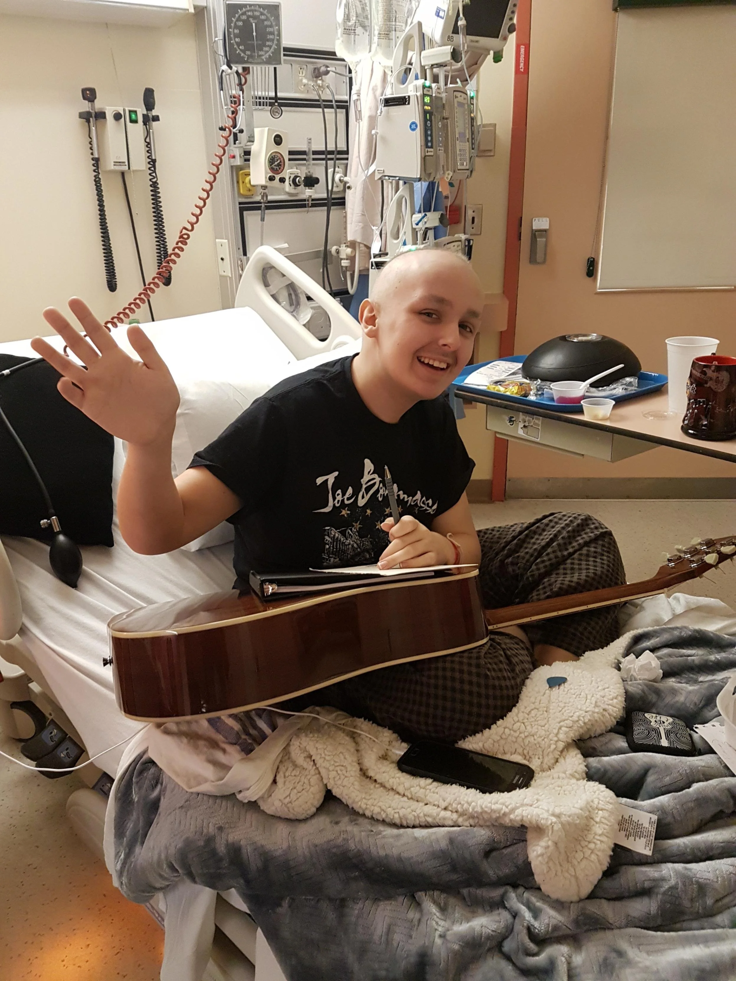 Justin's Story: I’d better pack my guitar