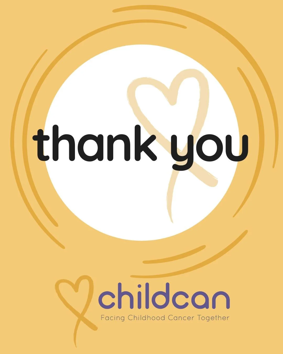 Thank YOU! For every like, comment, and share. For every time you recommend Childcan as a charity to support. For every gift. For every little thing that you do. We cannot do a thing without our circle of community and that's why today we want to tha