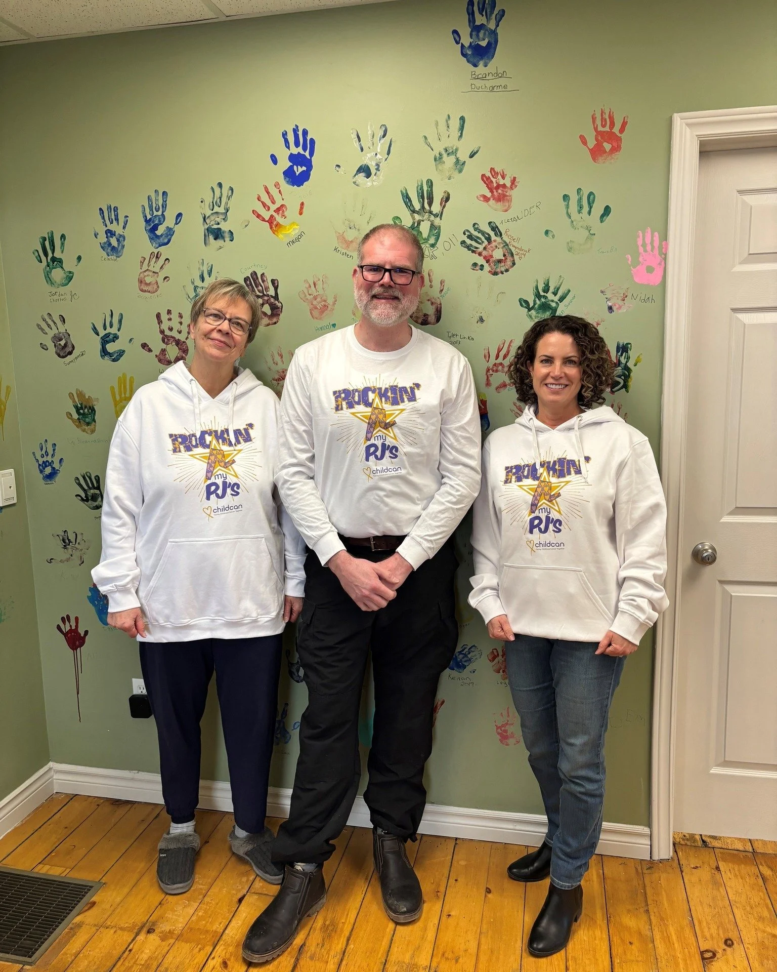 What do you do when you're Rockin' your new PJ Day Hoodie? Bust out the air guitar, of course! Do you think Todd got a bit carried away...?! 🎸🤓

It's not too late to tell everyone that you're Rockin' Your PJs! Tools, tips, and links to the merch si