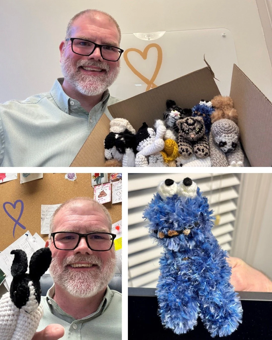 "Finger pricks meant I could add to my finger puppet collection".

Talk to any childhood cancer survivor from the 80's and they'll tell you that finger puppets were a big part of their cancer journey. 

Thanks to Edie @puppetmakerdeluxe, am