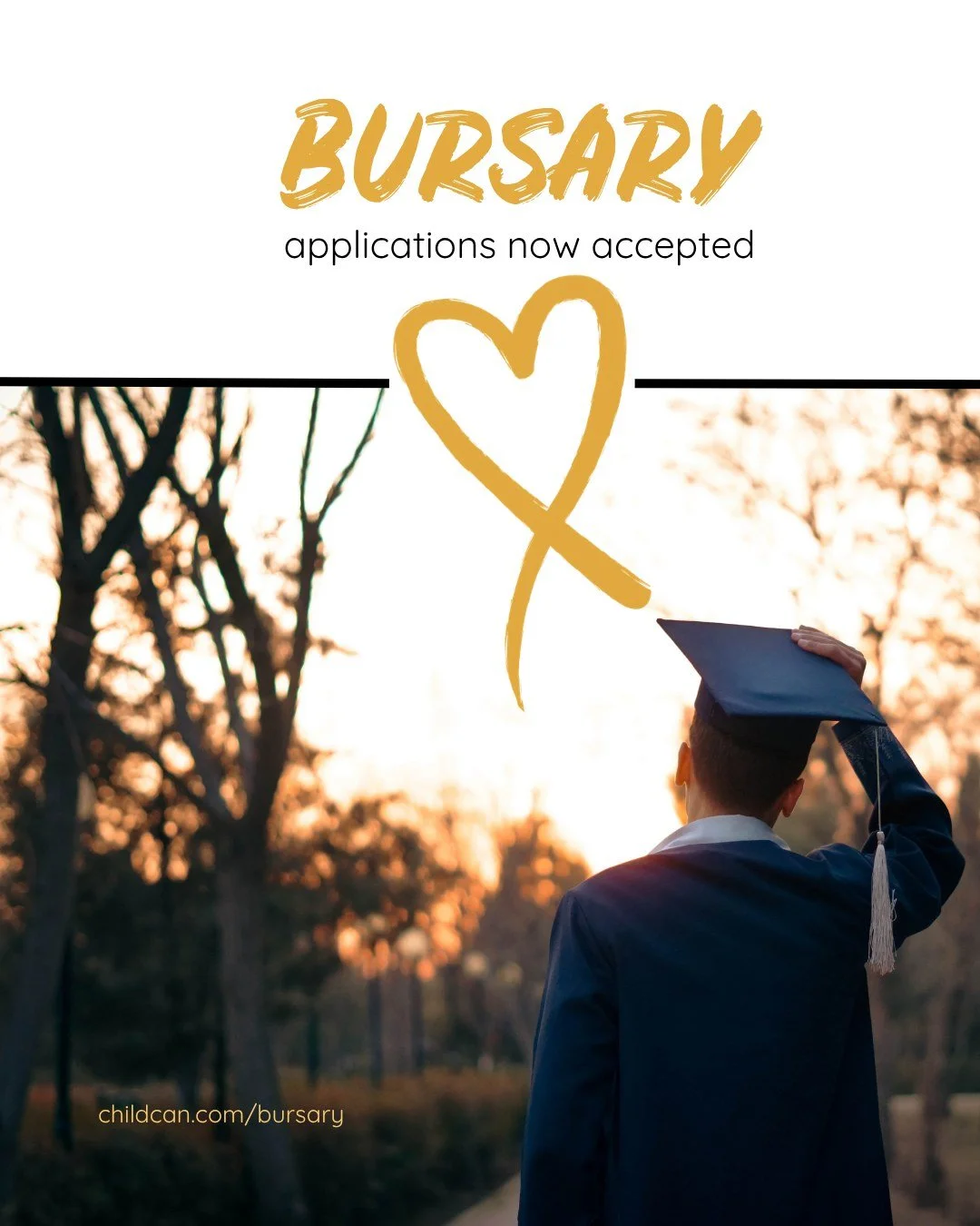 No foolin'! Eligible Childcan kids can start submitting applications for a Childcan Bursary today. The deadline is midnight on June 26, 2026. 

Your support makes this support of our kids possible. 

https://childcan.com/bursary (see link in bio)
#Ch