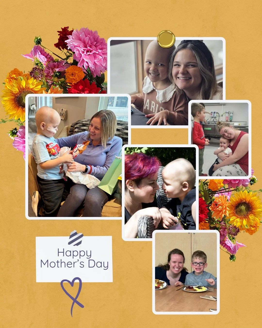 💜 To every mom, step-mom, and caregiver who has sat in a hospital room, held it together when everything felt impossible, and loved fiercely through the hardest of days.

Today is for you. And if today feels heavy, we see you. We are holding you clo