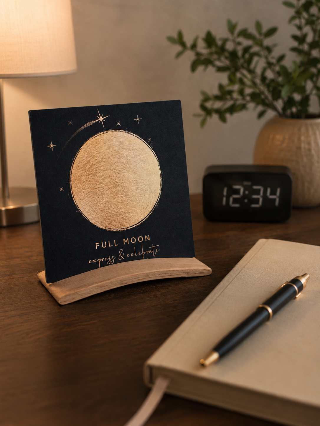 Manifest by the Moon Intention Cards