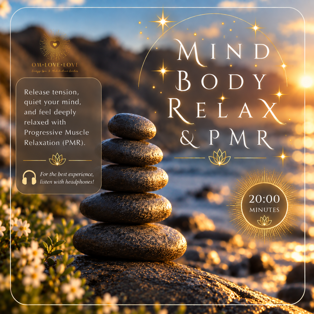 Mind Body Relax & Progressive Muscle Relaxation Guided Meditation Audio Download