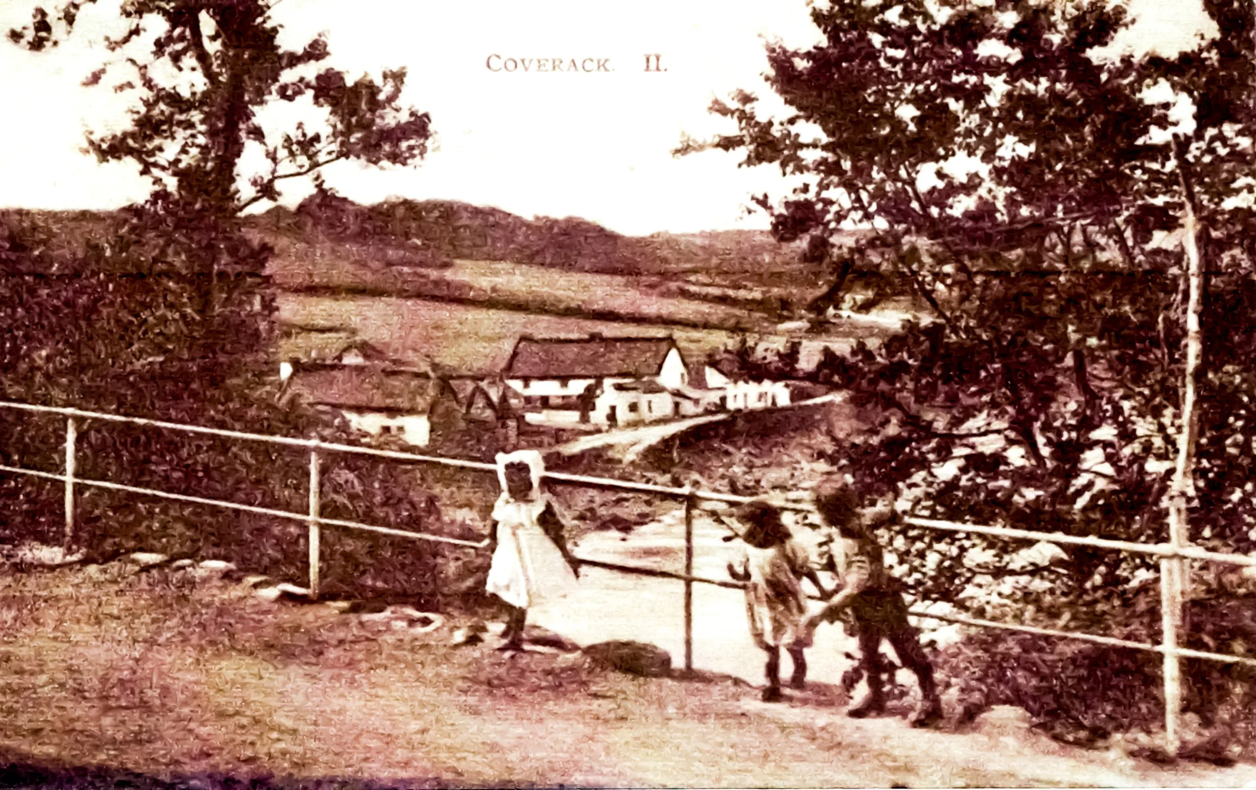 View towards the site of The Bay Hotel circa 1900's