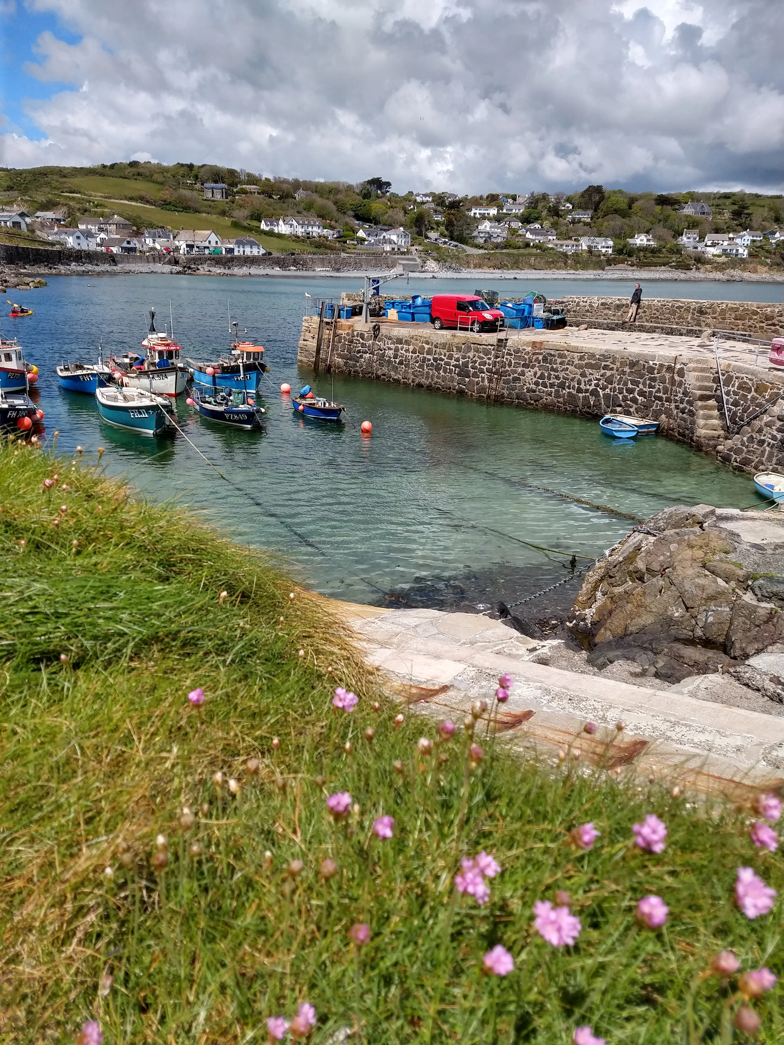 Fishing Boats at Coverack Harbour