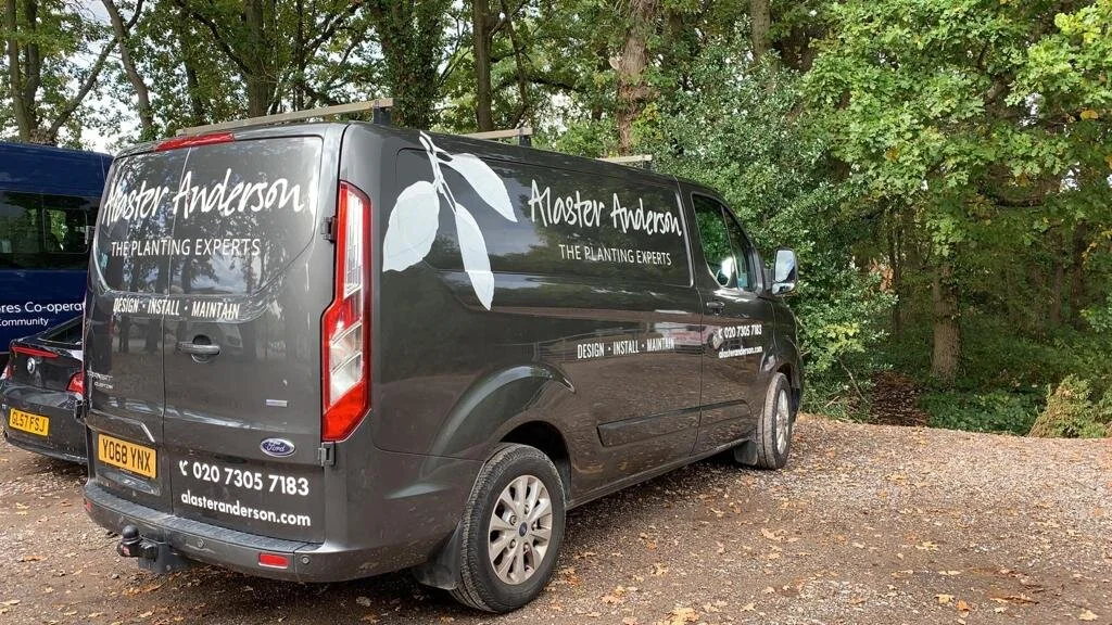 Alaster Anderson's new livery hits the open roads