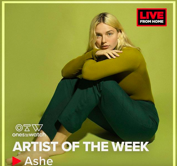 Ones To Watch Names Ashe as their Artist of the Week
