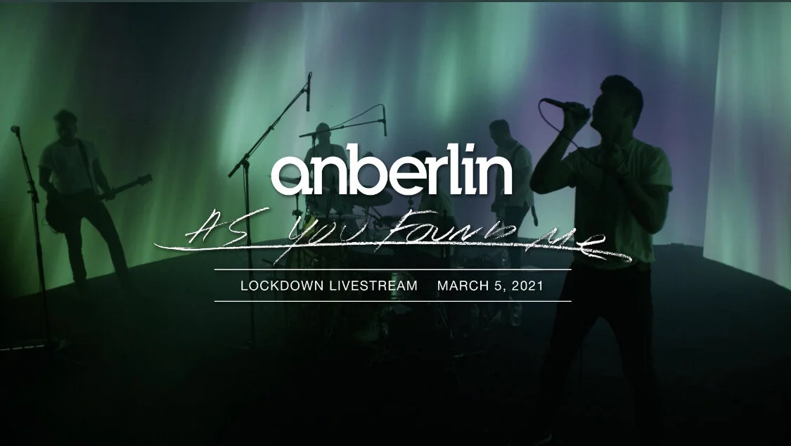 Get tickets for the Anberlin livestream happening on March 5th!